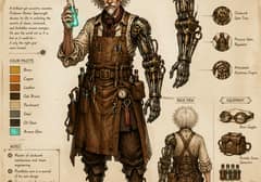 Steampunk Inventor