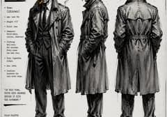 Noir Detective Character