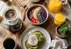 Flat Lay Food Photography