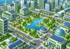 Isometric City Illustration