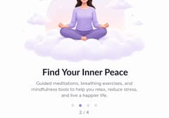 Mobile App Onboarding Screen